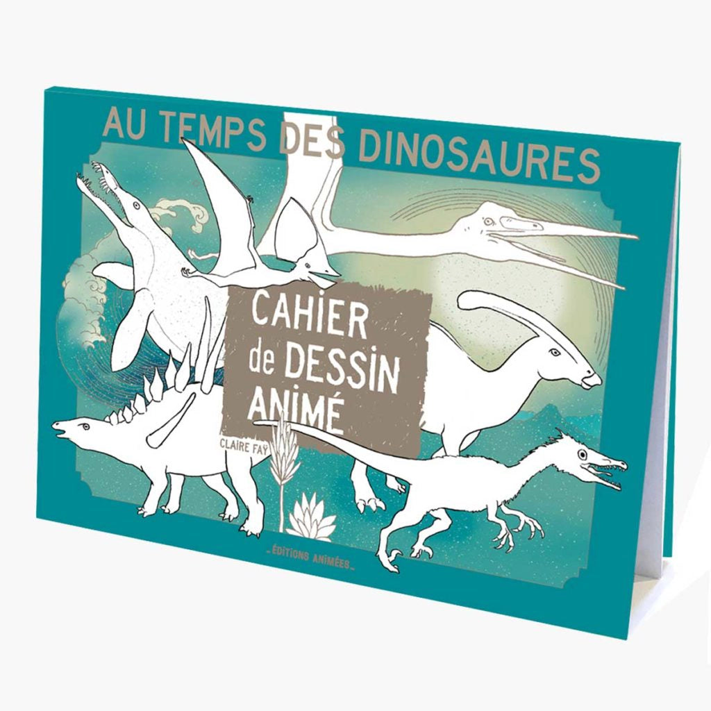 Livre de coloriage animé - Au temps des dinosaures