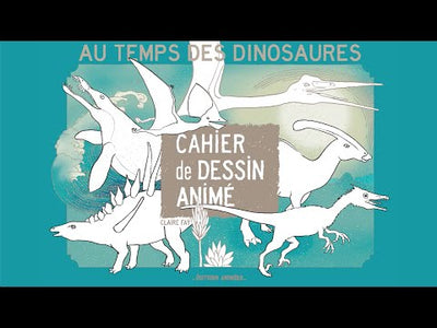 Livre de coloriage animé - Au temps des dinosaures