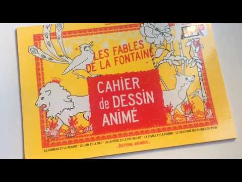 Livre de coloriage animé - Les Fables de La Fontaine