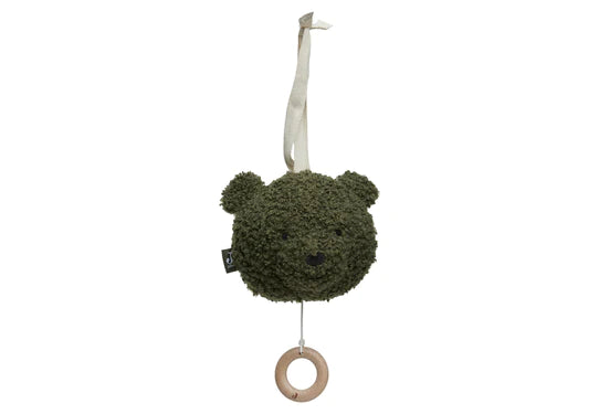 Peluche Musicale Teddy Bear - Leaf Green