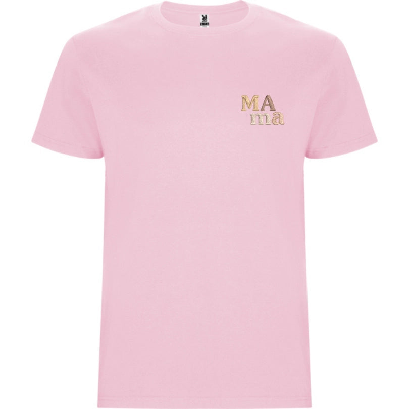 Tee-shirt Mama brodé coloris OR CAFE NOUGAT NUDE Avent Bébé