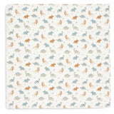 Lange Gaze de Coton Small 70x70cm - Roarsome - Dinosaures JOLLEIN