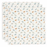 Lange Gaze de Coton Small 70x70cm - Roarsome - Dinosaures JOLLEIN