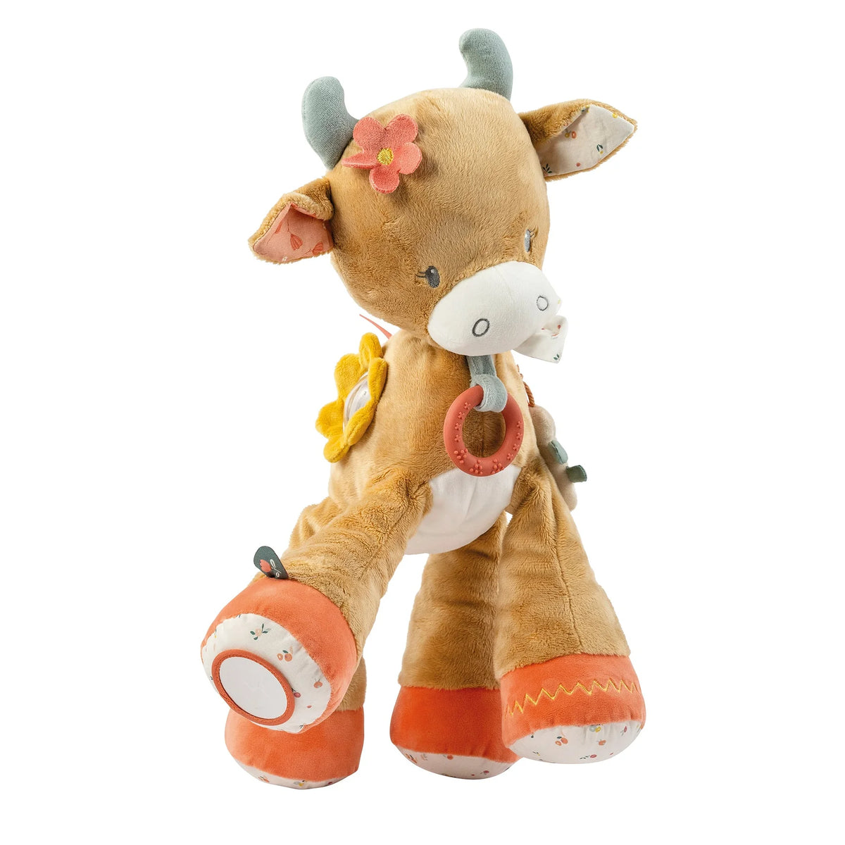 Doudou d'Activité Vache Mila