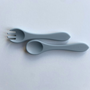 Couverts souples Silicone dusty blue Avent Bébé