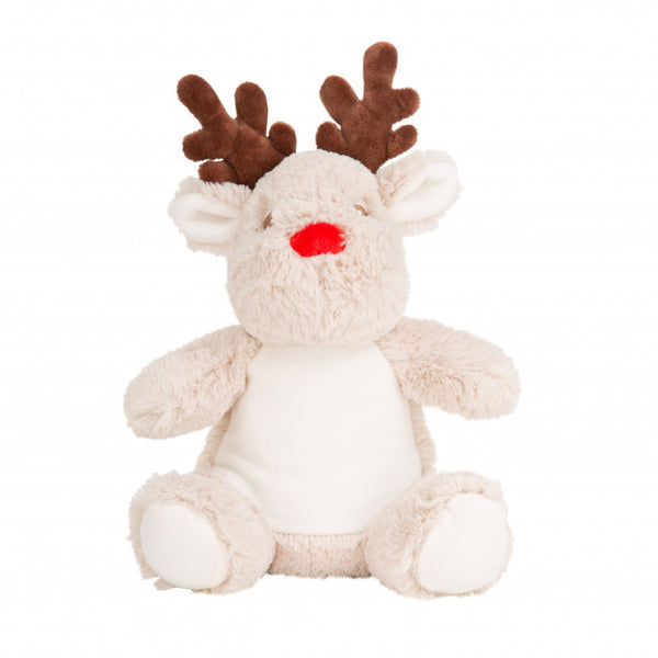 Doudou Renne de noël beige