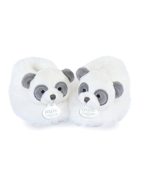 Chaussons bebe en peluche Panda - Unicef - 0-6 mois