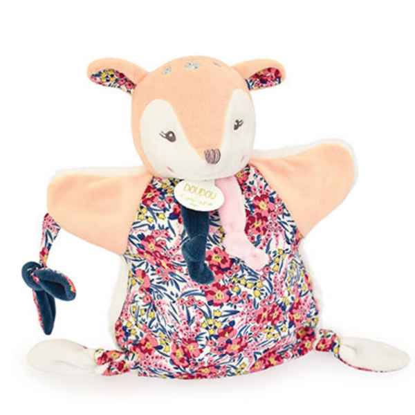 Doudou Marionnette Faon- Bohaime - 25 cm DOUDOU ET COMPAGNIE