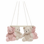 Mobile Bébé Teddy Bear - Wild Rose/Naturel JOLLEIN