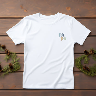 Tee-shirt Papa brodé BBJV Avent Bébé