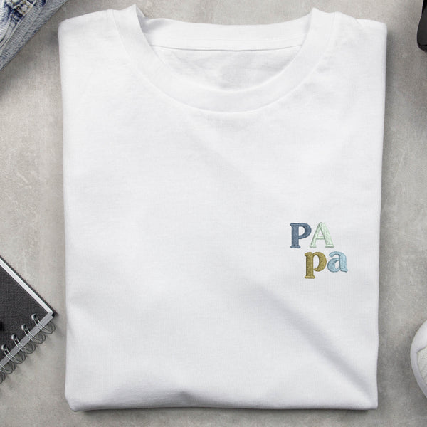 Tee-shirt Papa brodé BVKB Avent Bébé