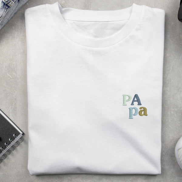 Tee-shirt Papa brodé VBBK Avent Bébé