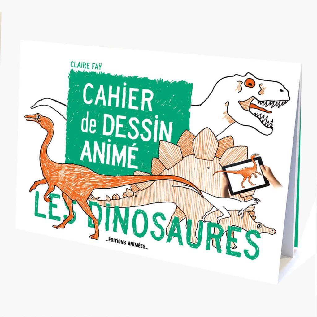 Livre de coloriage animé - Les dinosaures