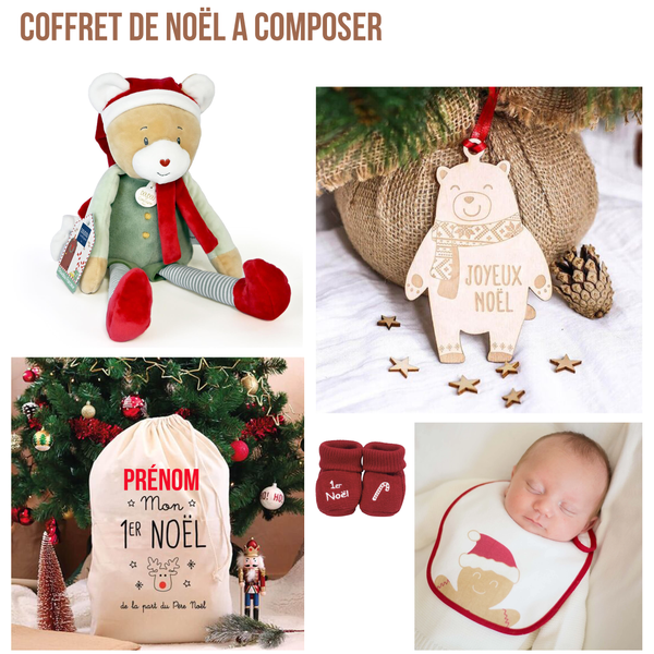 Coffret noël de bébé à composer - Pré-commande Avent Bébé