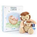 Peluche Hérisson avec bébé - 25 cm - Unicef DOUDOU ET COMPAGNIE