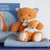 Peluche renard avec Bébé - 25 cm - Unicef DOUDOU ET COMPAGNIE