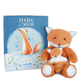 Peluche renard avec Bébé - 25 cm - Unicef DOUDOU ET COMPAGNIE