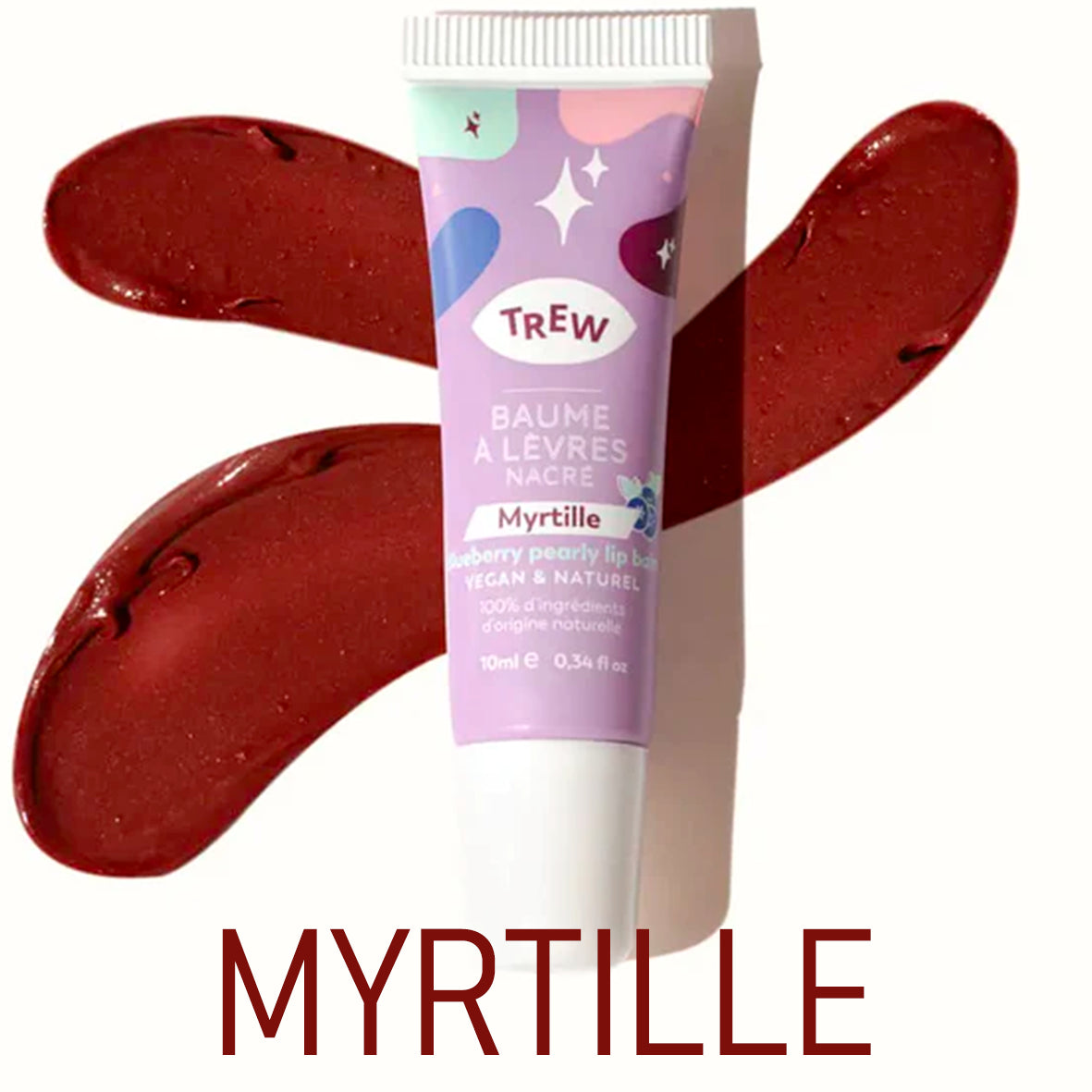 BAUME NATUREL NACRÉ MYRTILLE VELOURS LIPS TREW COSMETIC