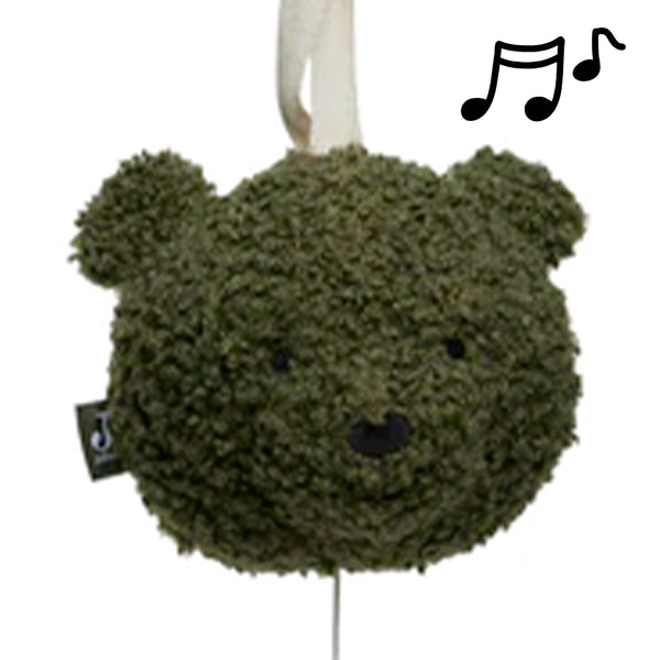 Peluche Musicale Teddy Bear - Leaf Green JOLLEIN