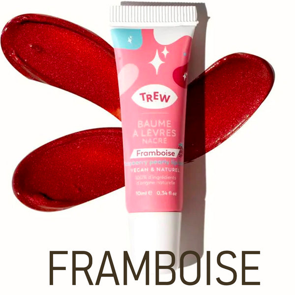 Baume naturel nacré Framboise Velours Lips TREW COSMETIC