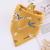 bavoir bandana bébé animaux de la savane 3 Avent Bébé