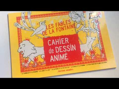 Livre de coloriage animé - Les Fables de La Fontaine Tome II